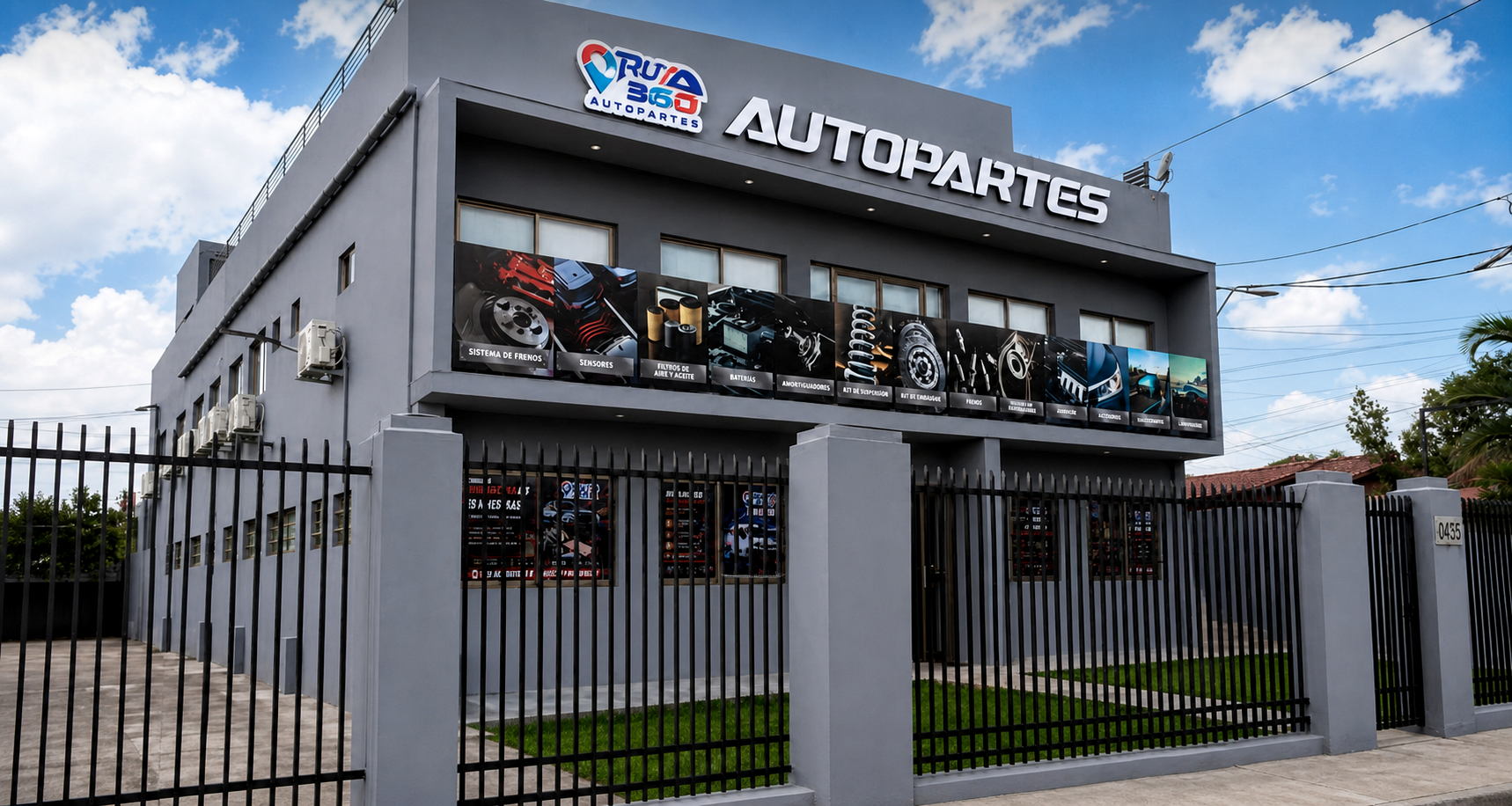 Instalaciones de Ruta 360 Autopartes